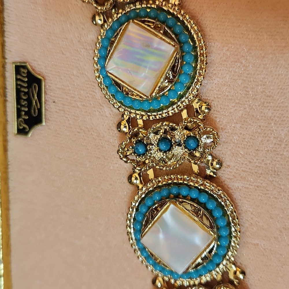 Vintage 1950's Bracelet Set in Box